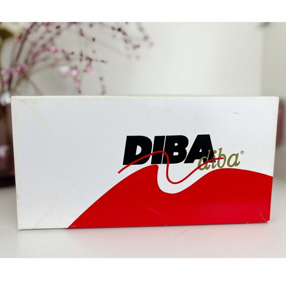 Diba Black Leather Open Toe Ultra High Block Heel Ankle Strap Sandals Size 8 M - Picture 12 of 13